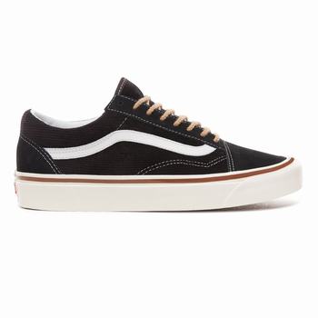 Vans Anaheim Factory Old Skool 36 Dx - Naisten Tennarit - Mustat